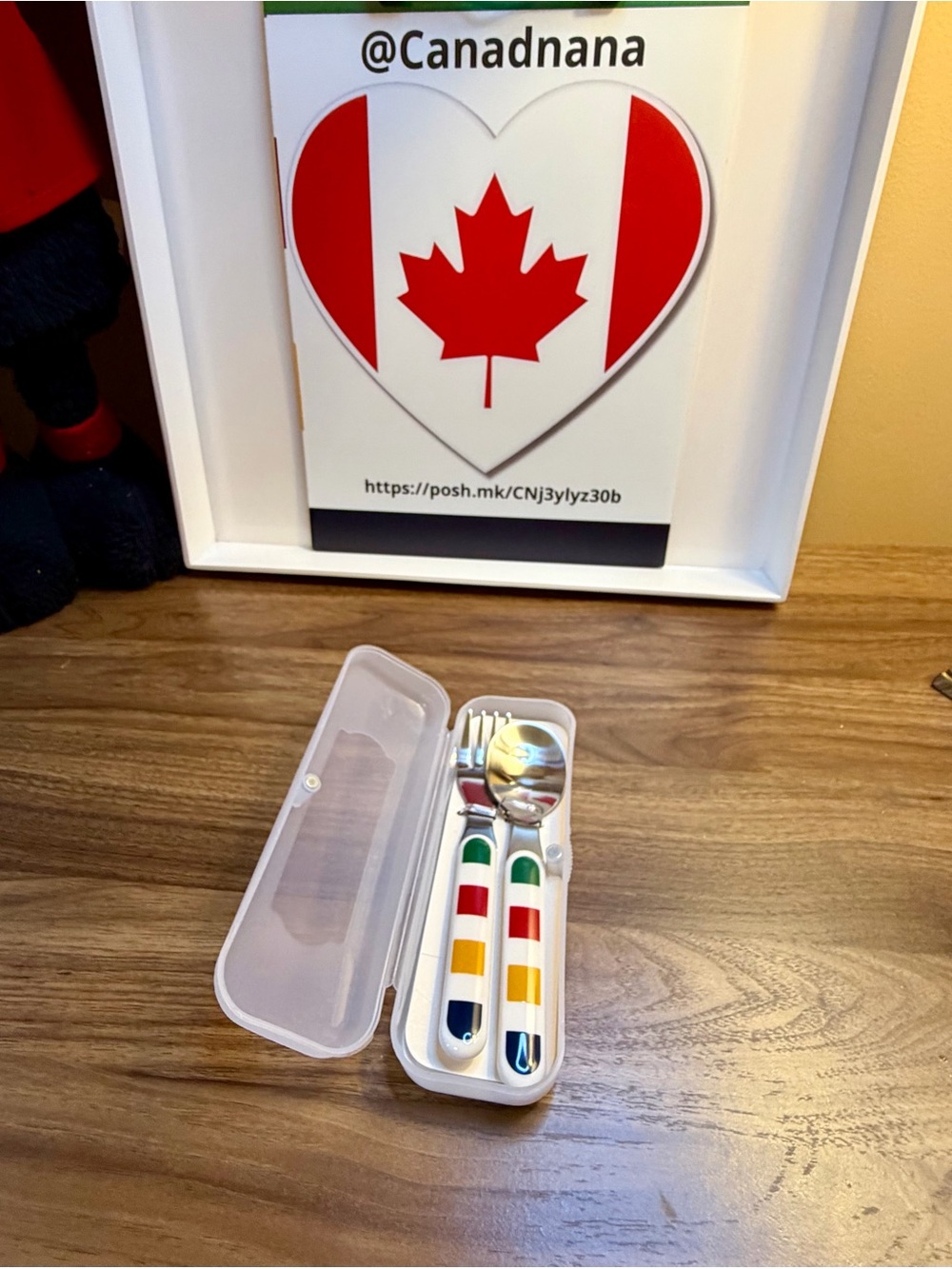Hudson's Bay Company Portable Stainless Steel Kid's Flatware Boxed Set